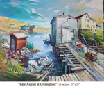 Late August at Greenspond, Oil on Canvas